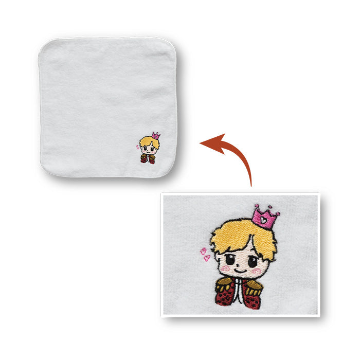 刺繍タオル 白岩瑠姫