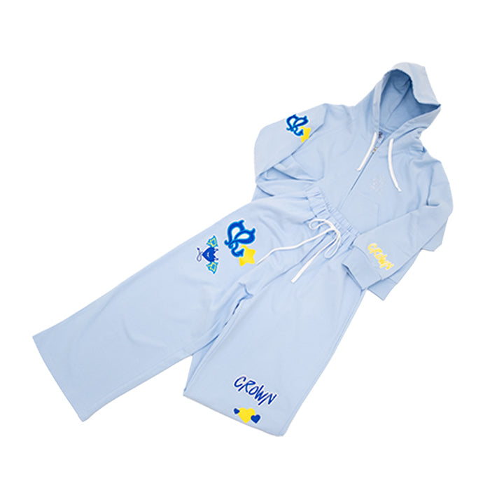 【143】初恋フード恋色 S パーカー 初恋フード 空色(Produced by SHIROIWA RUKI) – JO1 GOODS STORE