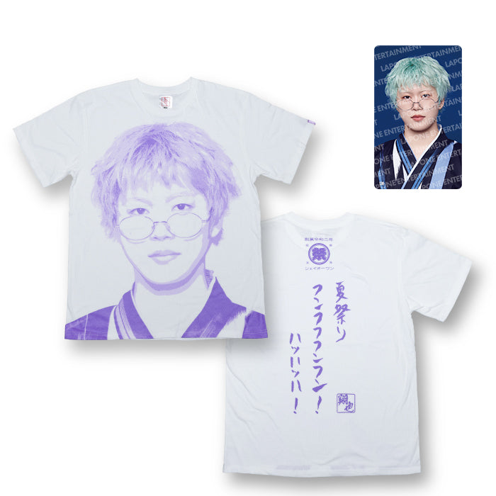うりざね顔川柳Tシャツ　木全翔也