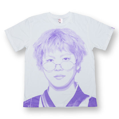 うりざね顔川柳Tシャツ　木全翔也