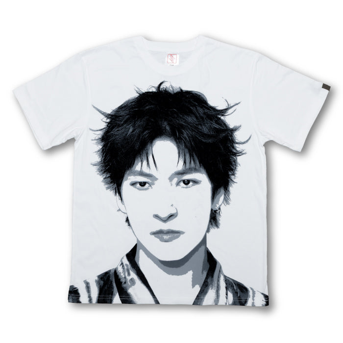 うりざね顔川柳Tシャツ　金城碧海