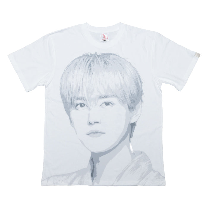 うりざね顔川柳Tシャツ　白岩瑠姫